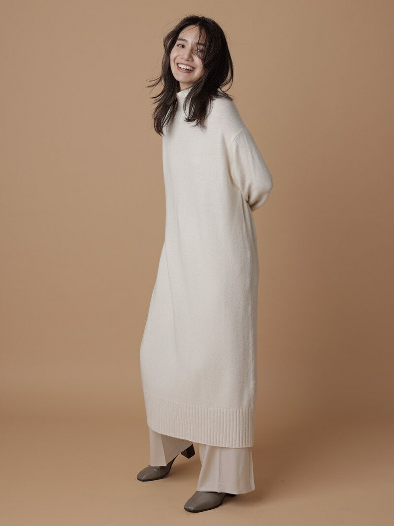 当季大流行 ワンピース ロングワンピース マキシワンピース ワンピース アイディー フレイ I D Fray Sale 60 Off ウールカシミアハイネックワンピース ホワイト Fashion レッド Rba E 送料無料 Rakuten