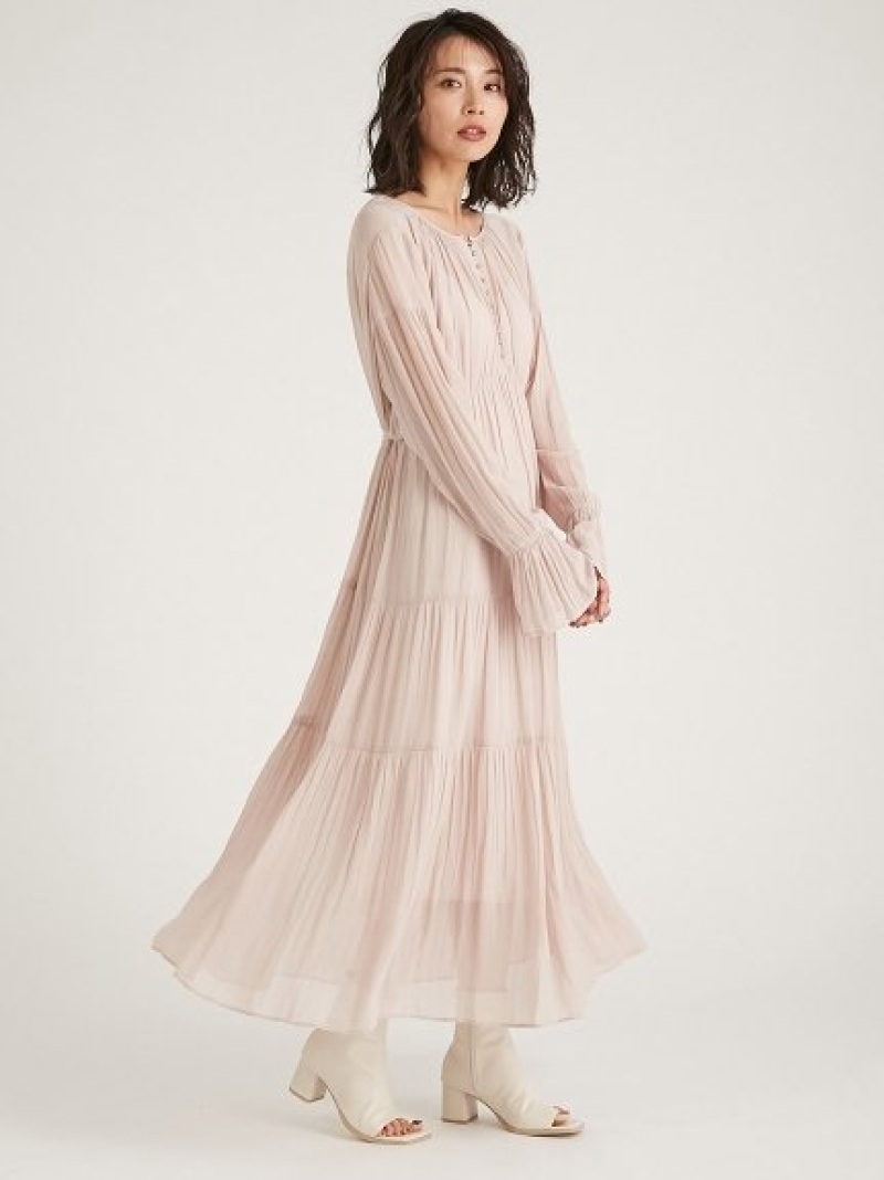 宅送 シフォンプリーツロングワンピース Fray I D フレイ アイディー ワンピース ロングワンピース マキシワンピース ブラック ホワイト ピンク Rakuten Fashion Fray I D フレイアイディー 交換無料 Www Toyotires Ca