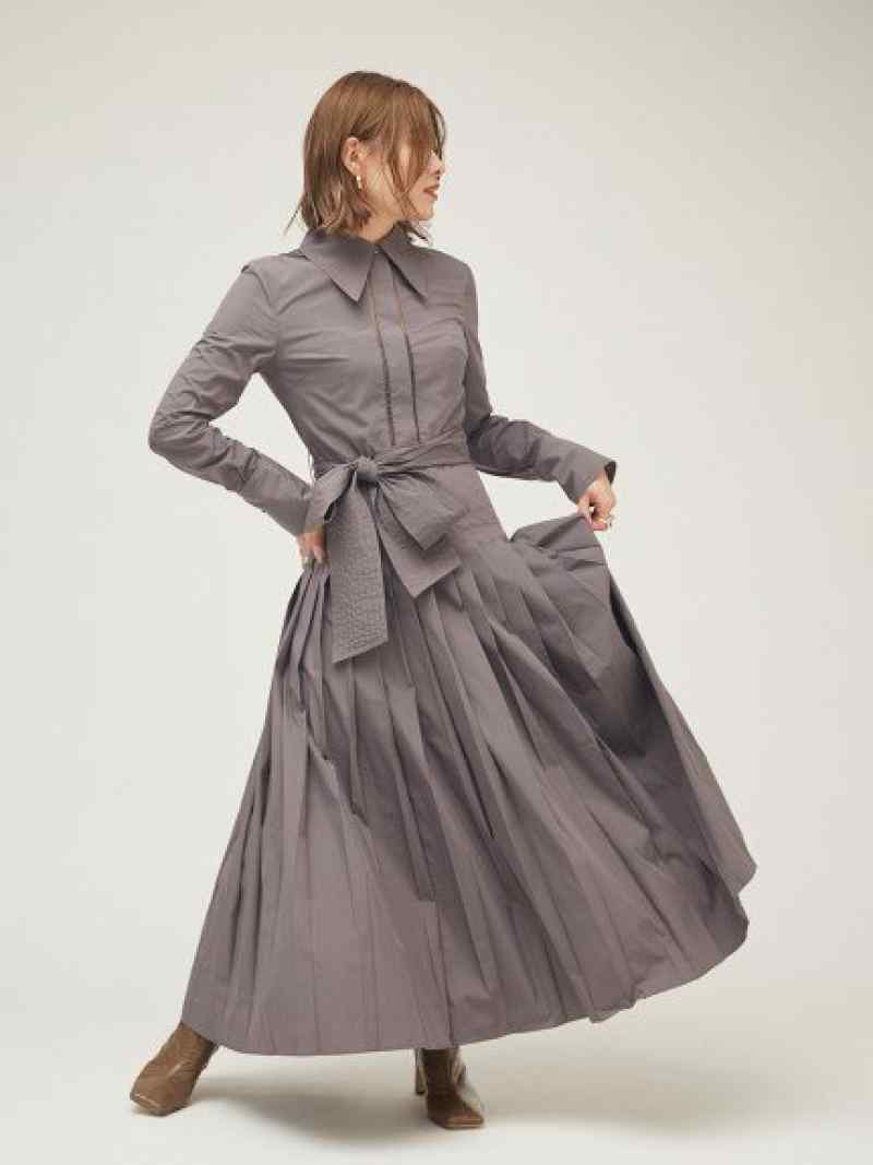 プリーツシャツワンピース Fray I D フレイ アイディー ワンピース ロングワンピース マキシワンピース 先行予約 送料無料 Rakuten Fashion Lojascarrossel Com Br