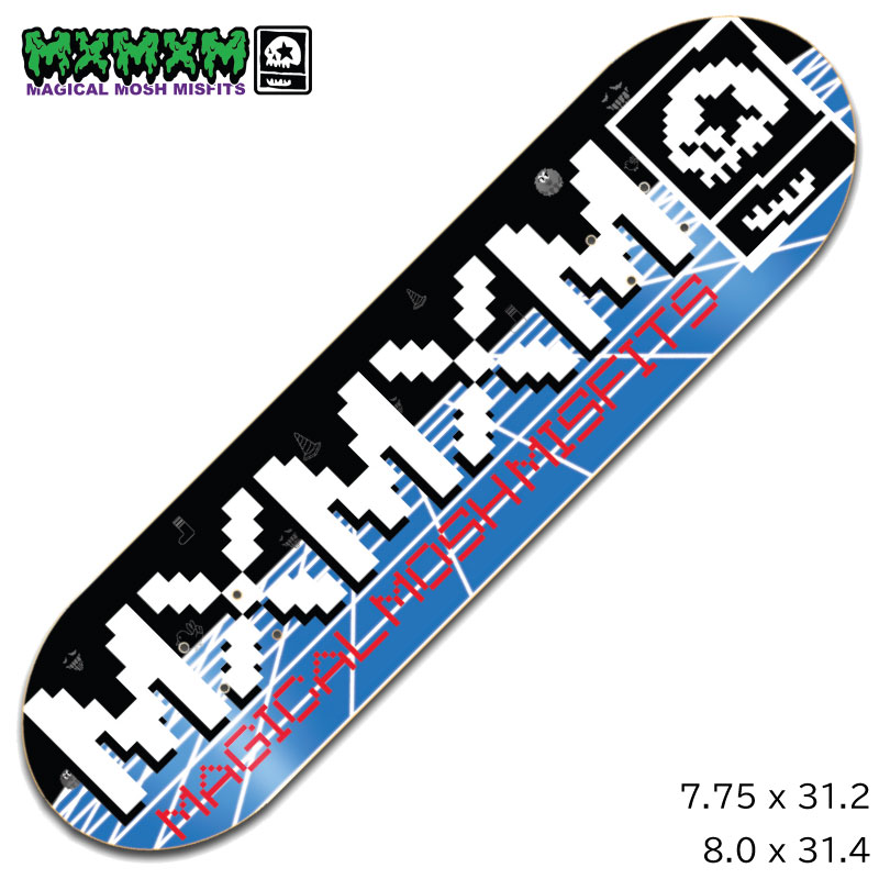 楽天市場】MxMxM マジカルモッシュミスフィッツ デッキ スケボー