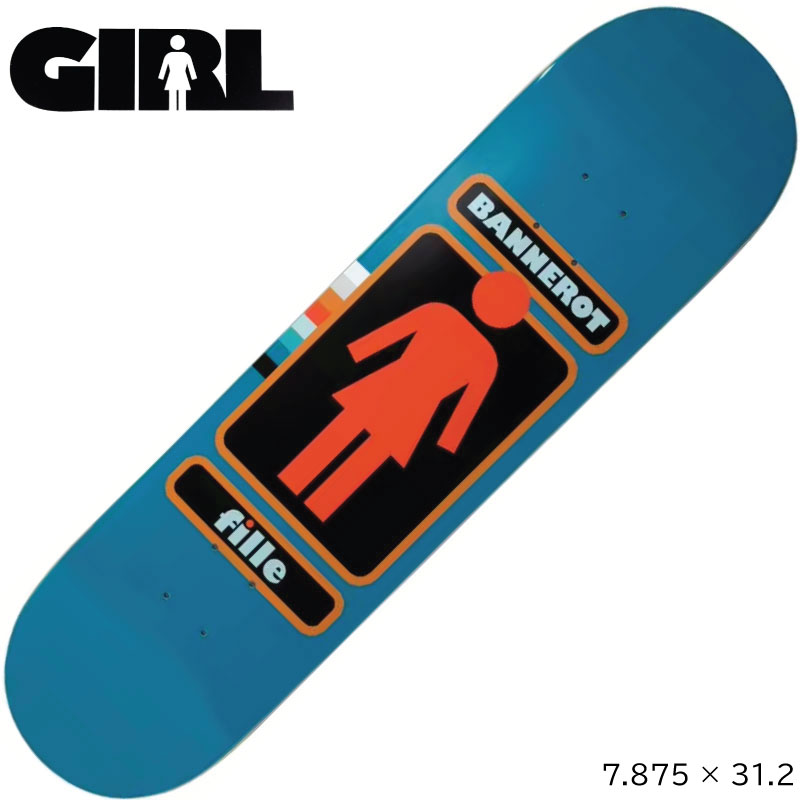 【極美品】GIRL YEAH RIGHT コンプリート スケートボード GIRL YEAH RIGHT 20 YEAR EDITION LENTICULAR DECK 8.0【 ガール