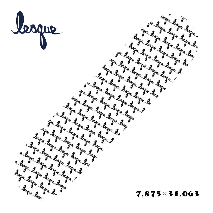 レスケ デッキ TEAM LOGO WHITE/NAVY 7.875 楽天市場】LESQUE DECK レスケ デッキ TEAM LOGO WHITE/NAVY