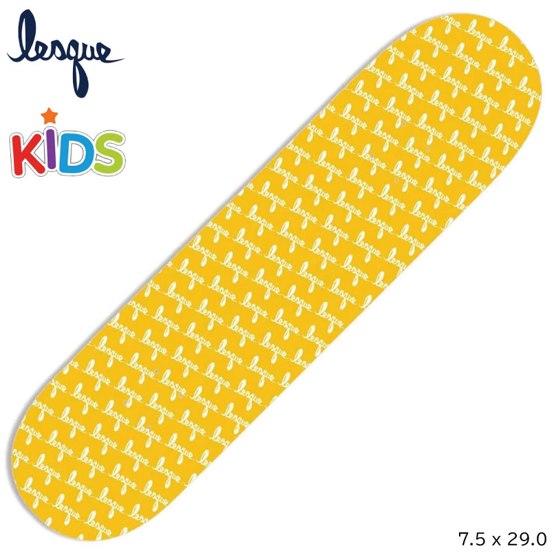 楽天市場】レスケ デッキ スケートボード キッズデッキ キッズ デッキ