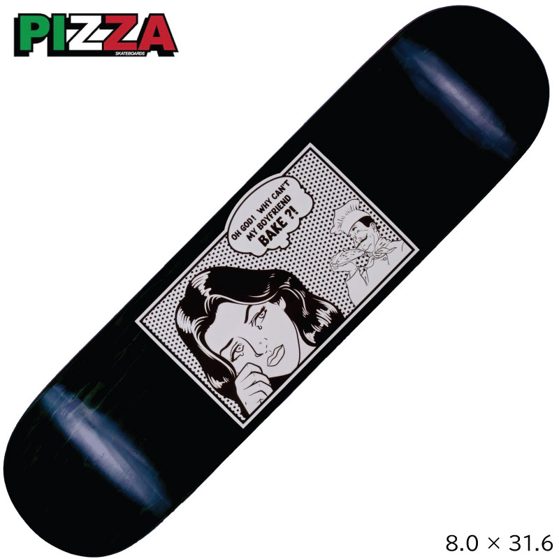 ピザ デッキ スケートボード デッキ PIZZA SKATEBOARDS LTD AMERICANA 8.0 x 31.6 スケートボード SKATE BOARD DECK ロイ リキテンスタイン｜フリーク OUTDOOR＆SUP＆SNOW
