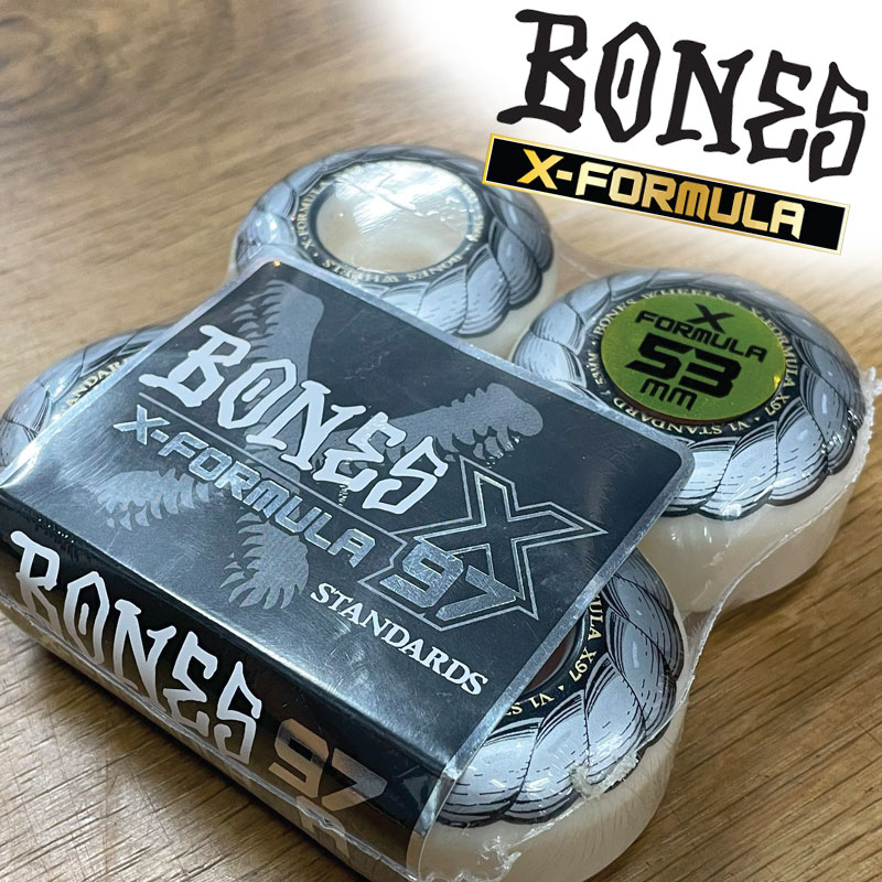 ボーンズ ウィール BONES WHEELS X Formula  STANDARD 52粍 53粍 54粍 V1 97A  スケボー SKATEBOARD 滑るゲーム盤