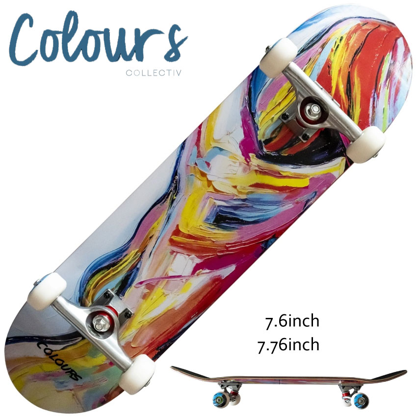 楽天市場】Color Bars × DC Comics Sway With Me Skateboard Set