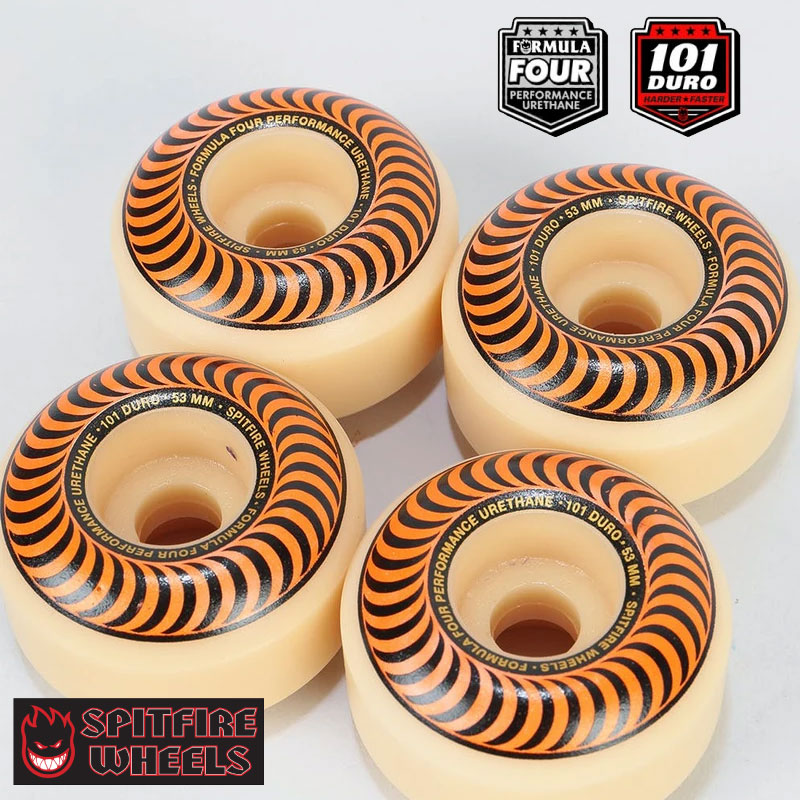 SPITFIRE 99 Duro スケートボード ウィール 53mm Amazon | スピットファイア (SPITFIRE) F4 99 CLASSICS 53mm