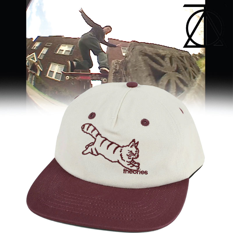 セオリーズ キャップ THEORIES Conscious Kitty Snapback セオリーズ cap ネコ キティー