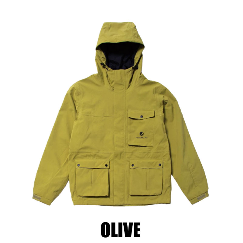 NOMADIK 777 KAZU SNOW JKT OLIVE XLサイズ-