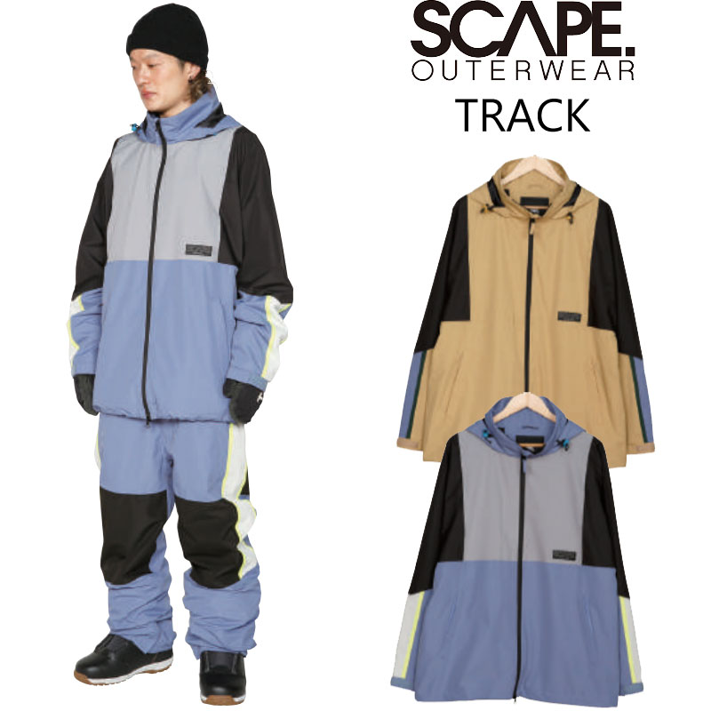 楽天市場】【10%OFF】SCAPE エスケープ TRACK JACKET 24-25 メンズ