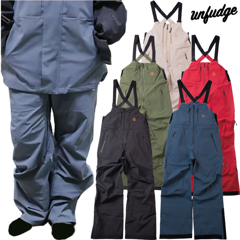 楽天市場】アンファッジ ピープビブパンツ UNFUDGE PEEP BIB PANTS