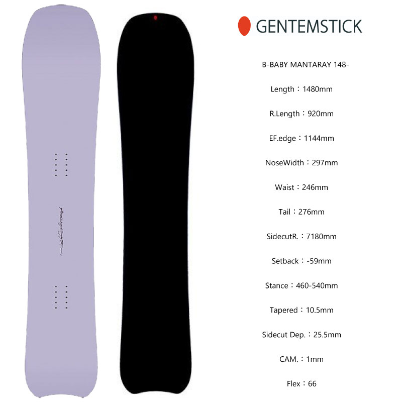 1回のみ使用21-22 GENTEMSTICK BABY MANTARAY148 - www.amatogroup.it