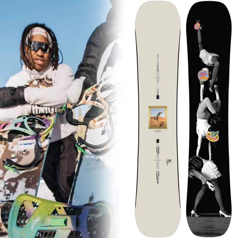 楽天市場】BURTON スノーボードDOMINANT SLICK 154【アウトレット