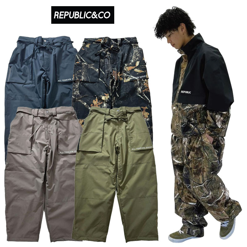 リパブリック ジャケット アウトサイドシティパンツ REPUBLIC OUTSIDE CITY PANTS 2025 2026