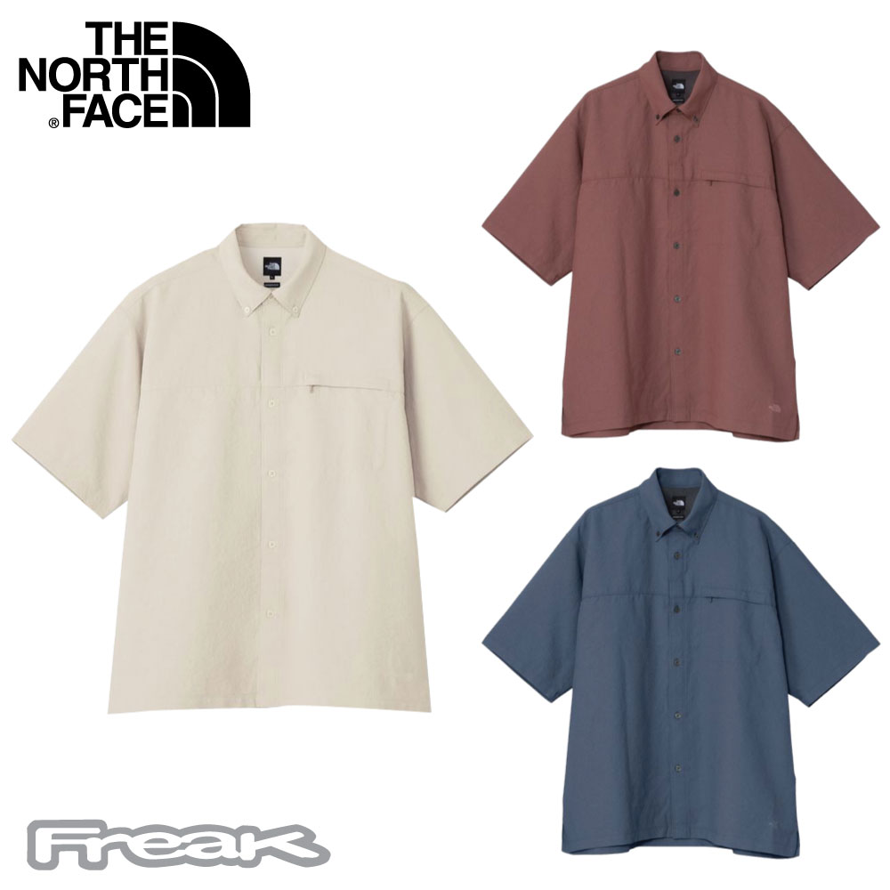 THE NORTHFACE ノースフェイス メンズ シャツ<ショートスリーブオーニングシャツ(ユニセックス)SS AWNING SHIRT > NR22561 2025SS ※メール便発送