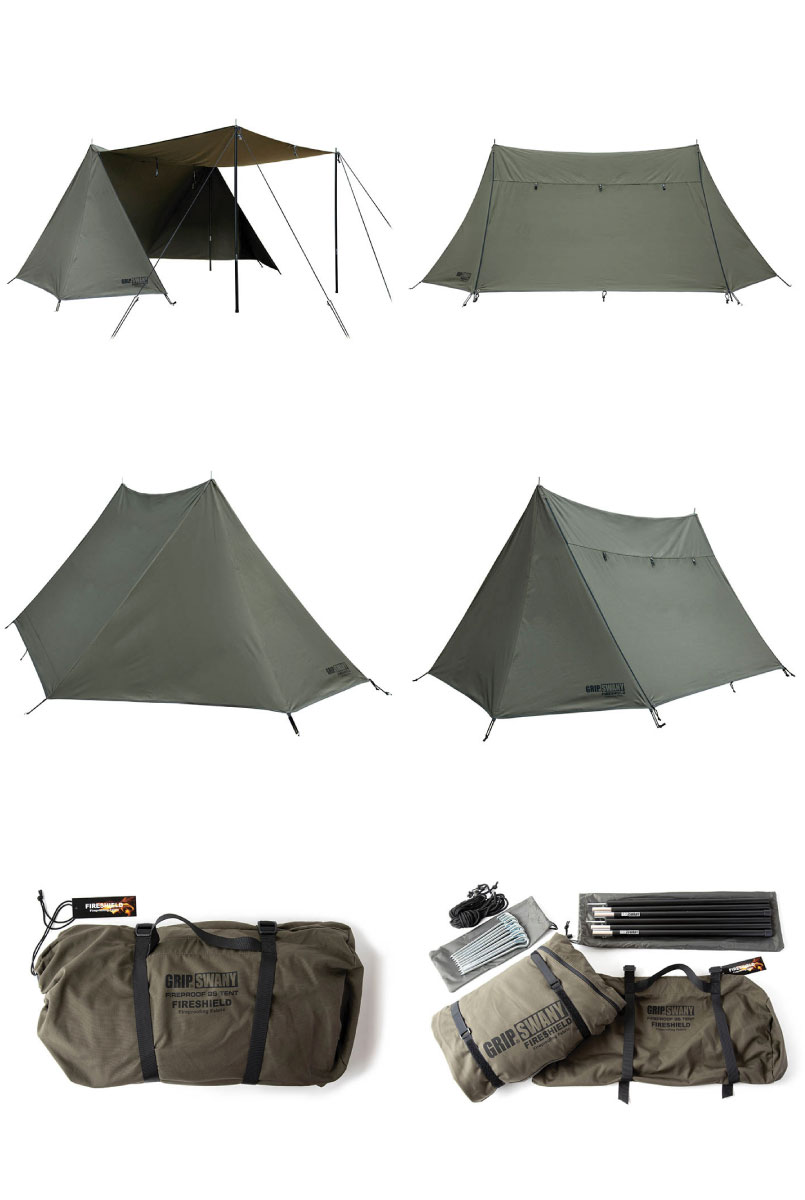 楽天市場 グリップスワニー ファイヤープルーフgsテント Grip Swany Fireproof Gs Tent テント タープ キャンプ アウトドア 1人用 Gst 01 難燃加工 撥水加工 ｆｒｅａｋ