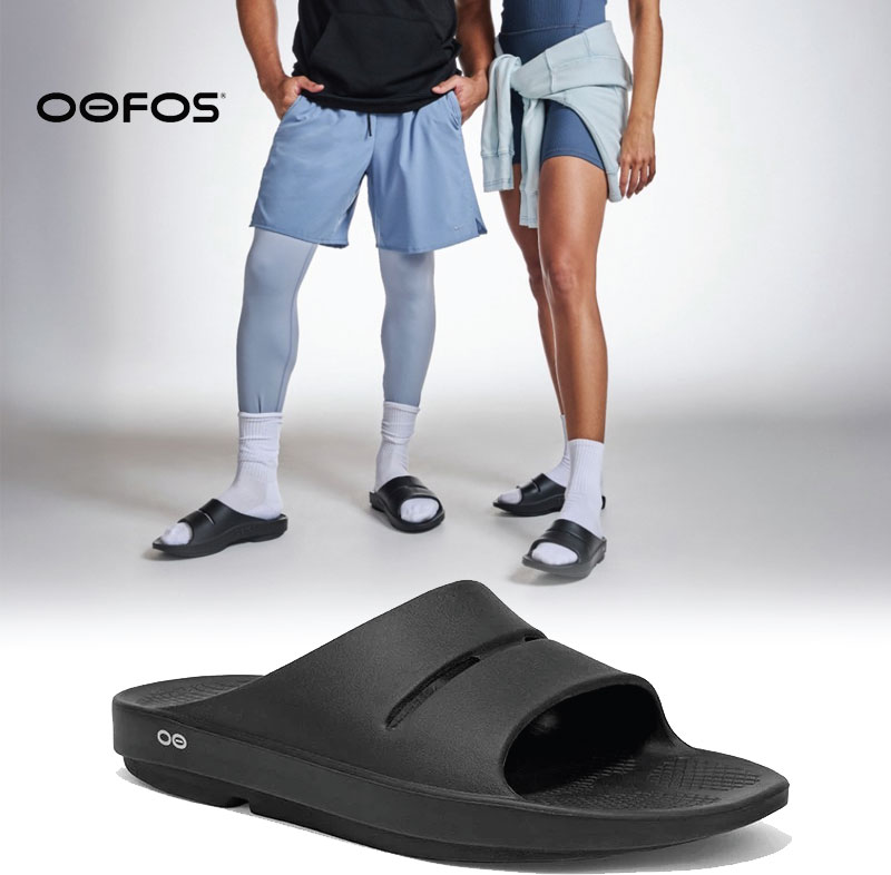 ウーフォス リカバリーサンダル ウーアー リカバリーサンダル OOfoam OOahh ブラック コンフォート メンズ レディース Ooahh oofos正規代理店