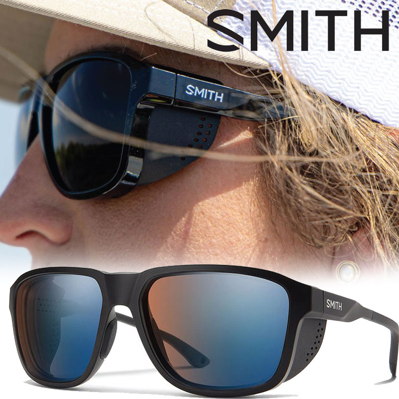 【楽天市場】スミス サングラス Smith Embark Matte Black Cp Glacier Photochromic Copper Blue Mirror クロマポップレンズ：freak 0716