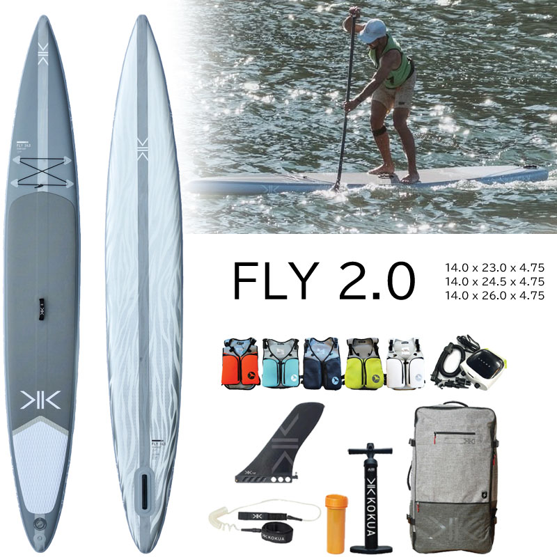 コクア サップ フライ 2.0 KOKUA FLY 2.0 レース ツーリング モデル 熱溶着インフレータブル スピードを求める方にオススメ