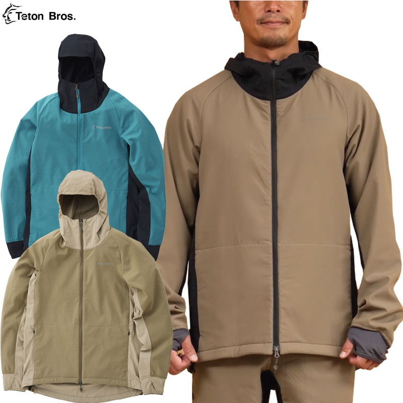 ティートンブロス サブ フーディー TetonBros Sub Hoody アウトドア ハイキング 登山 バックカントリー ランニング 2024 2025|フリーク OUTDOOR&SUP&SNOW