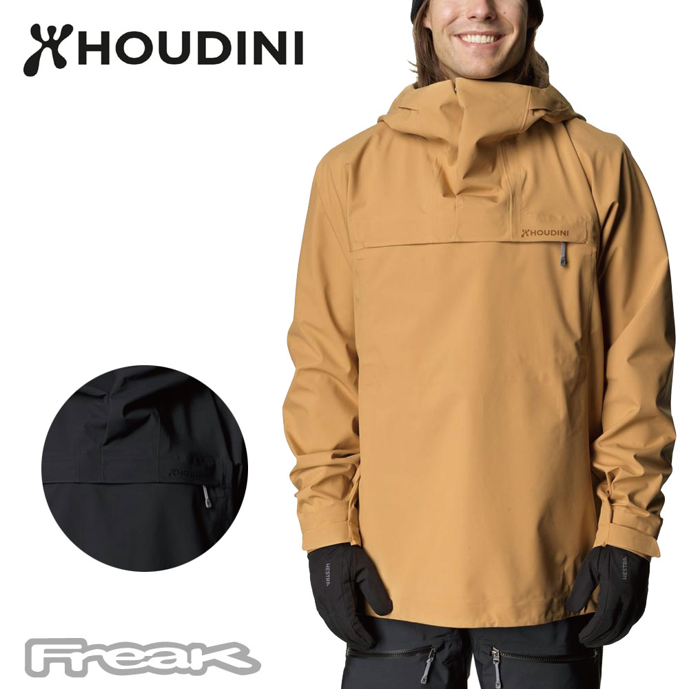 HOUDINI フーディニ ＜Ms Shelter Anorak メンズ 保護施設 パーカ