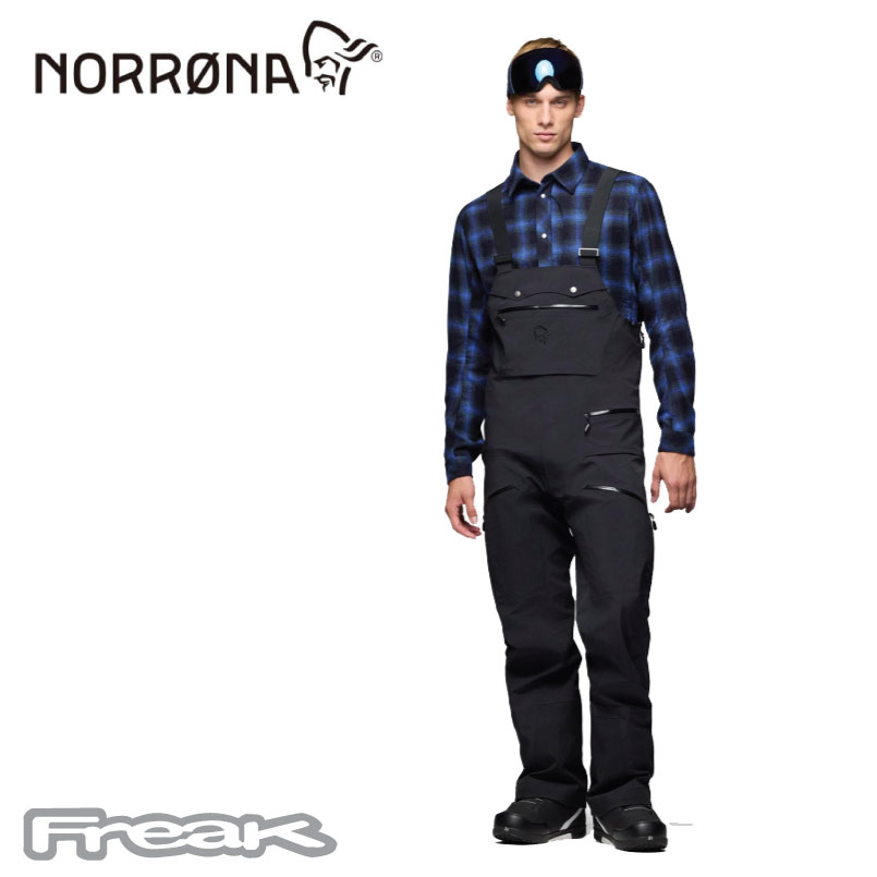 楽天市場】NORRONA ノローナ ＜tamok Gore-Tex Pro Bib ＞Caviar