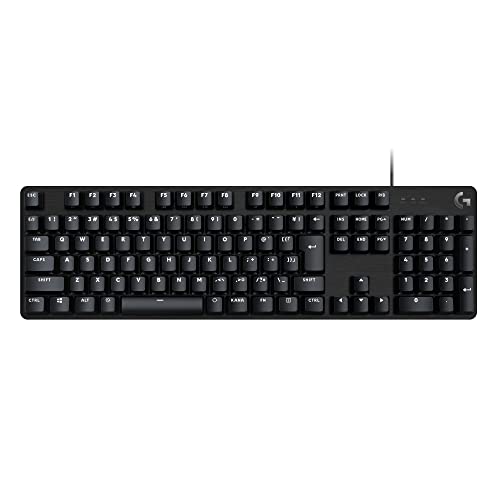 Logicool G ゲーミングキーボード G413SE 有線 タクタイル 確かな打鍵感 日本語配列 高耐久性 PTB キーキャップ ゲーミング キーボード メカニカルキーボード G413 PC window mac Chrome 国内正規品 ファイナルファンタジー XIV 推奨モデル