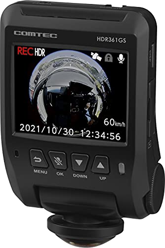 COMTEC HDR360G ドライブレコーダー　前後 楽天市場】ドライブレコーダー 日本製 3年保証 360度カメラ