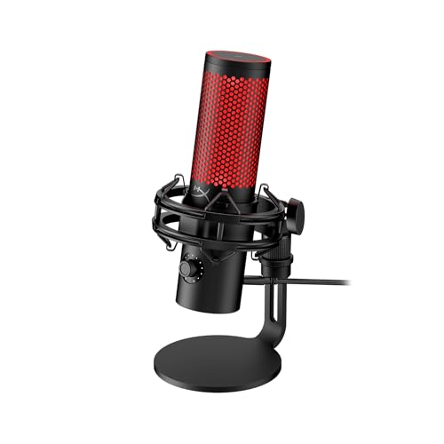 HyperX QuadCast 2 コンデンサーマイク USBマイク ストリーマー/コンテンツクリエーター/ゲーマー向け/PC Mac 2年保証 872V1AA
