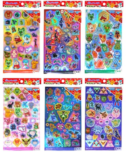 楽天市場】ポケモンシール キラッとシール 24枚入 ポケモン シール