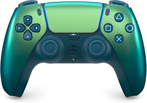 純正品DualSense ワイヤレスコントローラー クロマ グリーン(CFI-ZCT1J10)