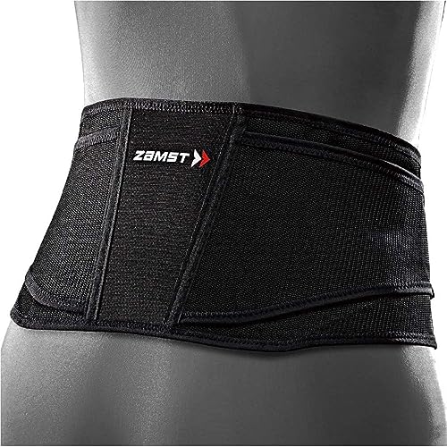 ザムスト(ZAMST) ZW-4 腰 サポーター ベルト スポーツ全般 Mサイズ 383402 ブラック