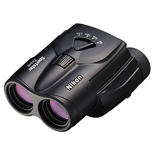 Nikon ズーム双眼鏡 スポーツスターズーム 8-24x25 ポロプリズム式 8-24倍25口径 ブラック Sportstar Zoom SPZ8-24X25BK ライブ コンサート スポーツ観戦