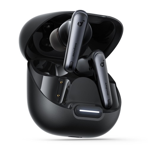 Anker Soundcore Liberty 4 NC (Blueooth 5.3) 完全ワイヤレスイヤホン/ウルトラノイズキャンセリング 3.0 / ワイヤレス充電/マルチポイント接続/外音取り込み / 最大50時間再生 / ハイレゾ対応 / IPX4防水規格 / PSE技術基準適合ブラック