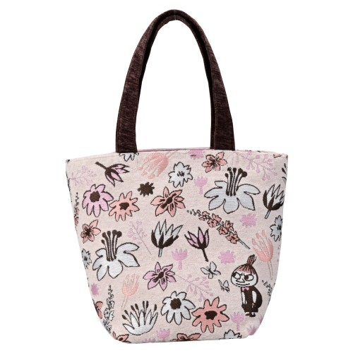丸眞 ランチバッグ ムーミン 花と遊ぶ 約H26×W32×D15cm(持ち手45cm/背面側ポケット\u003dH11×W20cm) 母の日 誕生日 プレゼント ギフト 1425013900