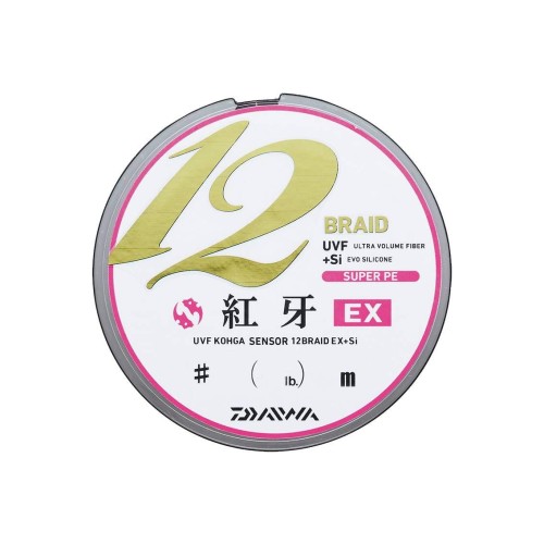 ダイワ(DAIWA) PEライン UVF紅牙センサー12ブレイドEX+Si 1号 200m 5カラー(カラーマーキング付)
