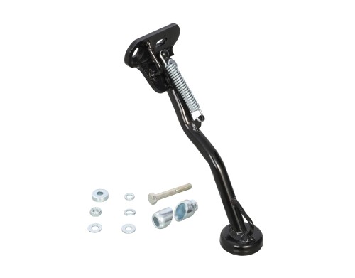 キタコ (KITACO) サイドスタンド 強化タイプ HS-142 (ブラック) スーパーカブ50/90(C50/C90) メイトV50/V80 656-1010142