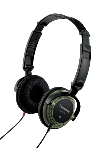 パナソニック 密閉型ヘッドホン 折りたたみ式 グリーン RP-HB200-G