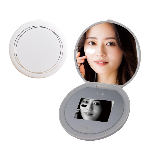 楽天市場】Hansong UVチェックミラー 日焼け止めを検出する内蔵カ メ