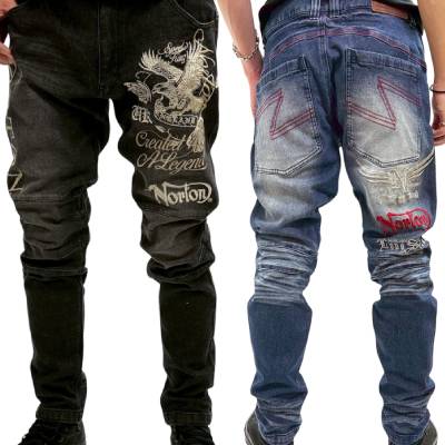 【NORTON(ノートン)メンズ】ストレッチ MAX イーグル ローズ デニムパンツ 253N1801｜FREE-GUY(フリーガイ)アパレル 服 ファッション