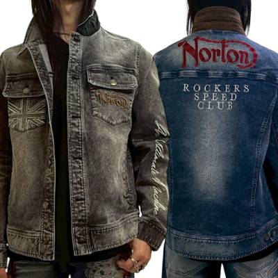 SALEセール!!【NORTON(ノートン)メンズ】ストレッチ デニム ジャケット 253N1601｜FREE-GUY(フリーガイ)アパレル 服 ファッション