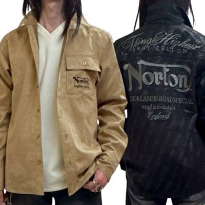 SALE大売り出し!!【NORTON(ノートン）メンズ】撥水 ポリスウェード 細工物プルオーバー 253N1501｜FREE-GUY(フリーガイ)お召しもの 服 流行り物