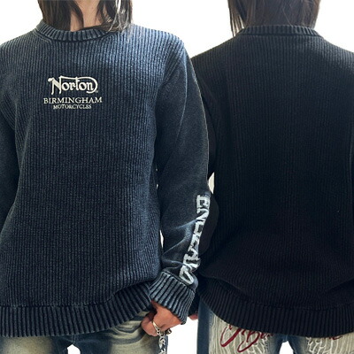 SALE!!12990円→10990円【NORTON(ノートン)メンズ】ウォッシャブル コットン ウォッシュ セーター 243N1400｜FREE-GUY(フリーガイ)アパレル 服 ファッション