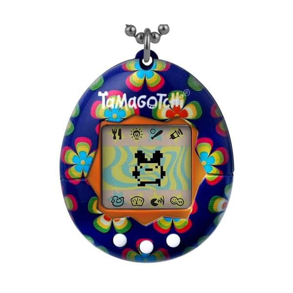 Tamagotchi Original (たまごっち事あたらしい) 陰電子競り合い - レトロフラワー [日本語ではない切っ掛けがあります]