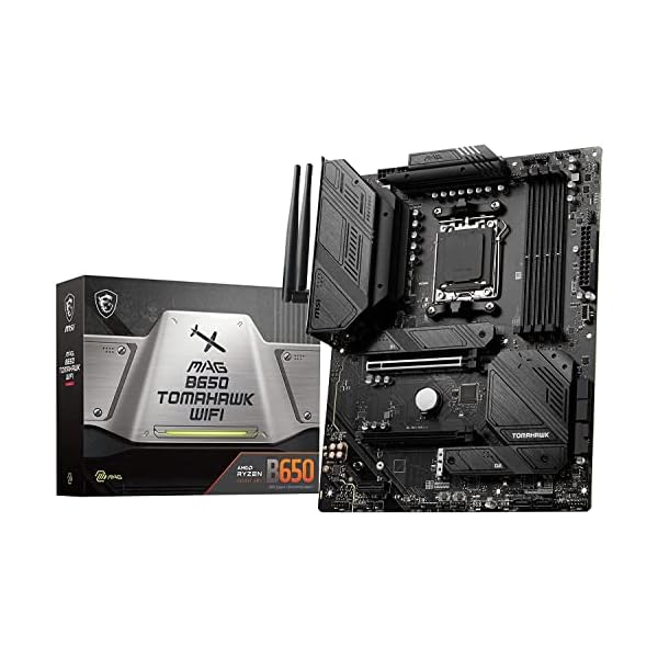 MSI お母さんゲーム盤 MAG B650 TOMAHAWK WIFI AMD Ryzen 7000 続きもの(AM5)相応うB650手当て仕掛ける積み上げる ATX MB5907