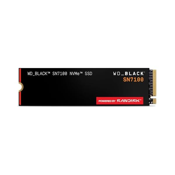 WD_BLACK 2結核症 SN7100 NVMe 内蔵ゲーミングSSD ソリッドステート運転 - Gen4 PCIe M.2 2280 最大限度7,250MB/秒 - WDS200T4X0E