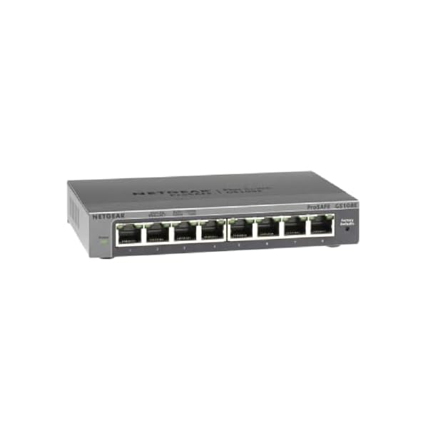 NETGEAR サイバー空間歯車 GS108E ギガ8界面 アンマネージプラス