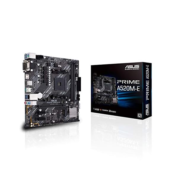 ASUS AMD A520 搭載 Socket AM4 対応 マザーボード PRIME A520M-E 【MicroATX】
