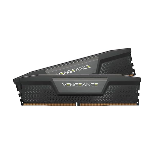 CORSAIR DDR5-6400MHz 事務机とっ始めパソコン用記憶装置 VENGEANCE DDR5続きもの Intel XMP 記憶装置 (パソコン5-51200) 64GB 黒いこと [32GB×2枚] CMK64GX5M2B6400C32