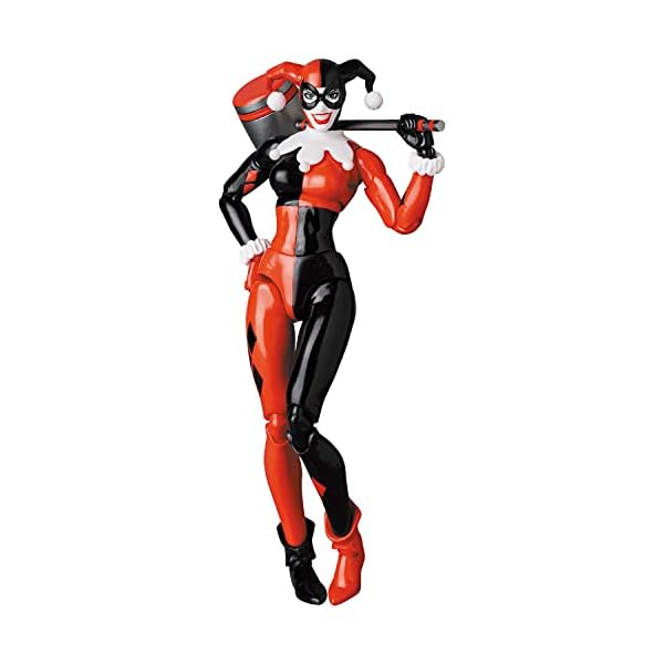 MAFEX マフェックス No.162 HARLEY QUINN ハー花の冠 クイン BATMAN: HUSH Ver. 全高約150粍 塗り付ける済み 動き図形
